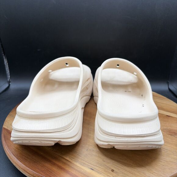 Hoka Ora Recovery Slide 3 Mens Size 8 Vanilla Tan Flip Flops Sandals Shoes main image 7